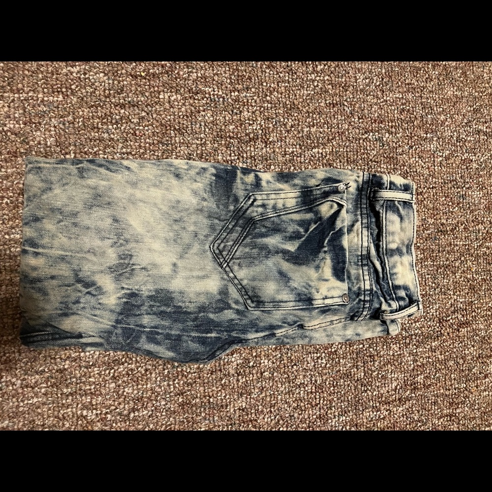 Like new faded denim jeans